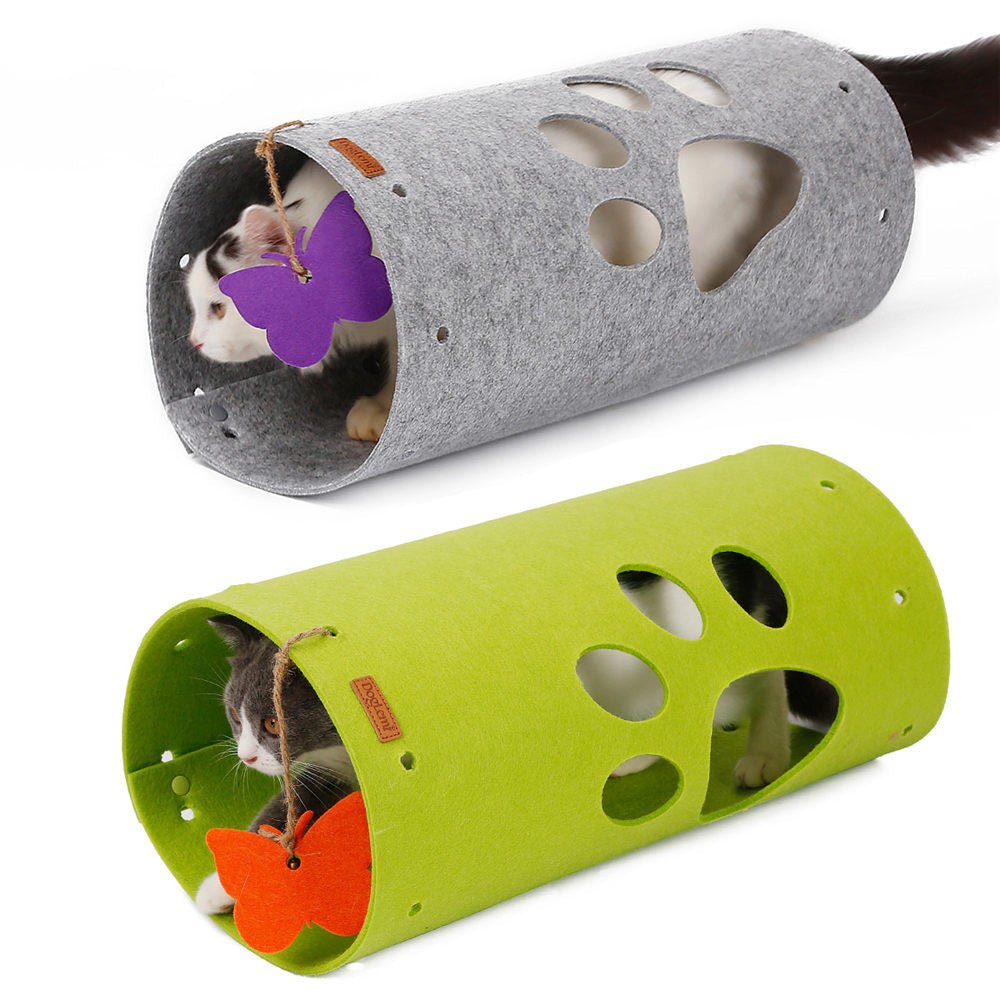 DIY splicable folding cat tunnel | Luxury Home Accessories | Heulog Glow