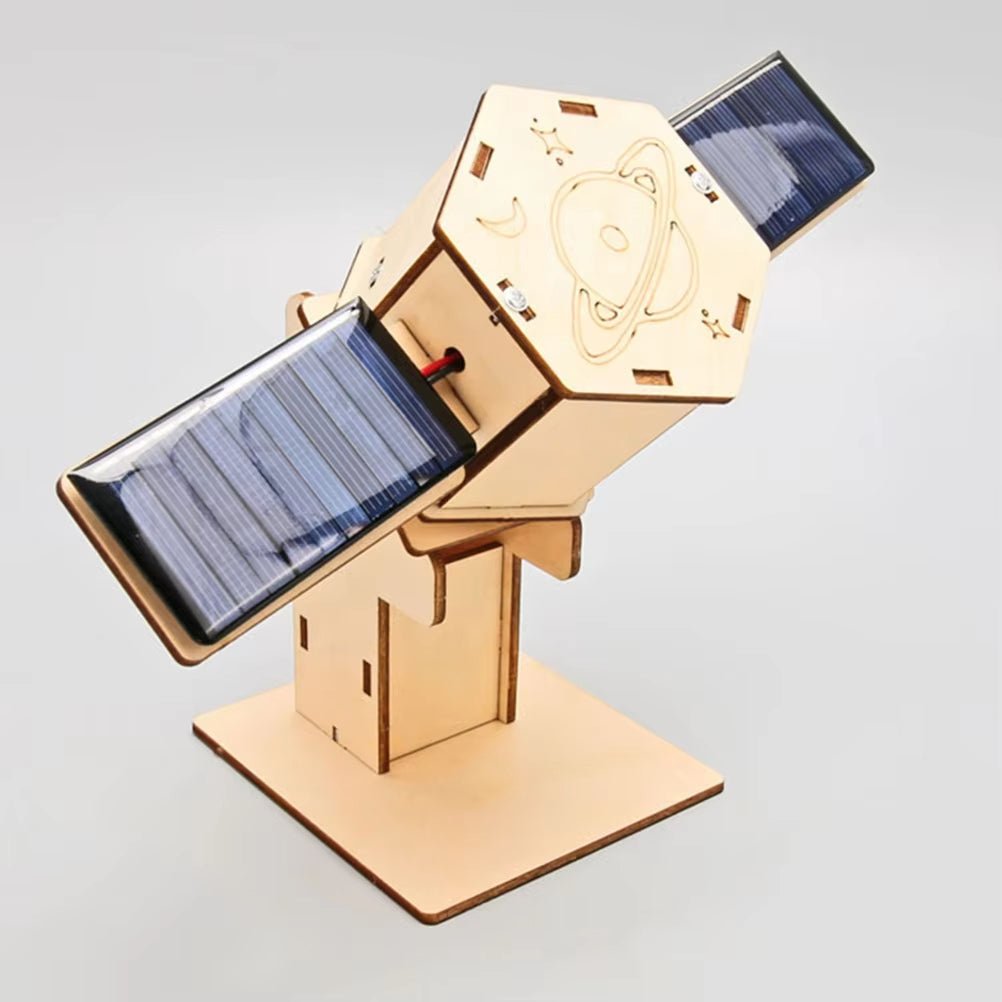 Diy Technology Small Production Stem Experimental Teaching Aids Space Model Artificial Satellite Educational Toys Solar Power Toy Kit Science | Luxury Home Accessories | Heulog Glow