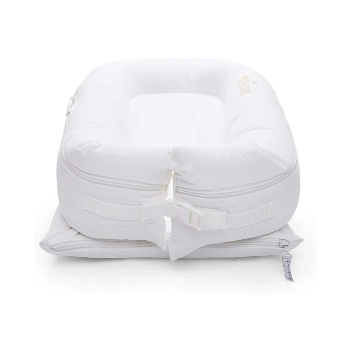 DockATot Deluxe+ Dock - Pristine White | Luxury Home Accessories | Heulog Glow