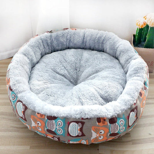 Dog And Cat Litter Padded With Round Cotton | Luxury Home Accessories | Heulog Glow