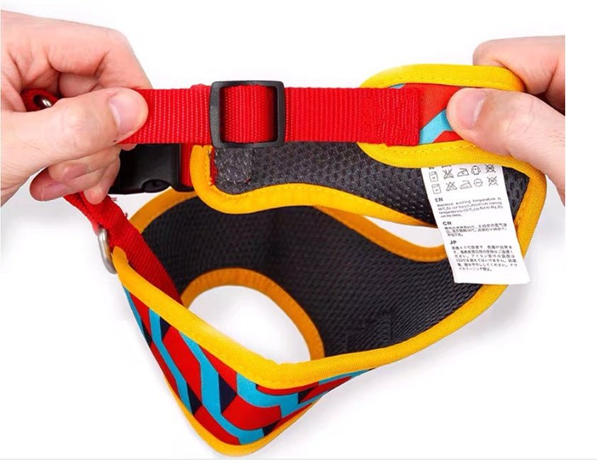 Dog Belt Outing Vest-style Harness | Luxury Home Accessories | Heulog Glow
