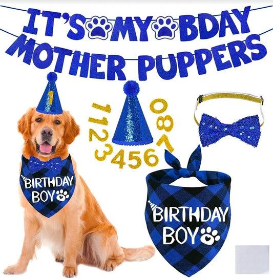 Dog Birthday Decorations - Multi Sizes | Luxury Home Accessories | Heulog Glow
