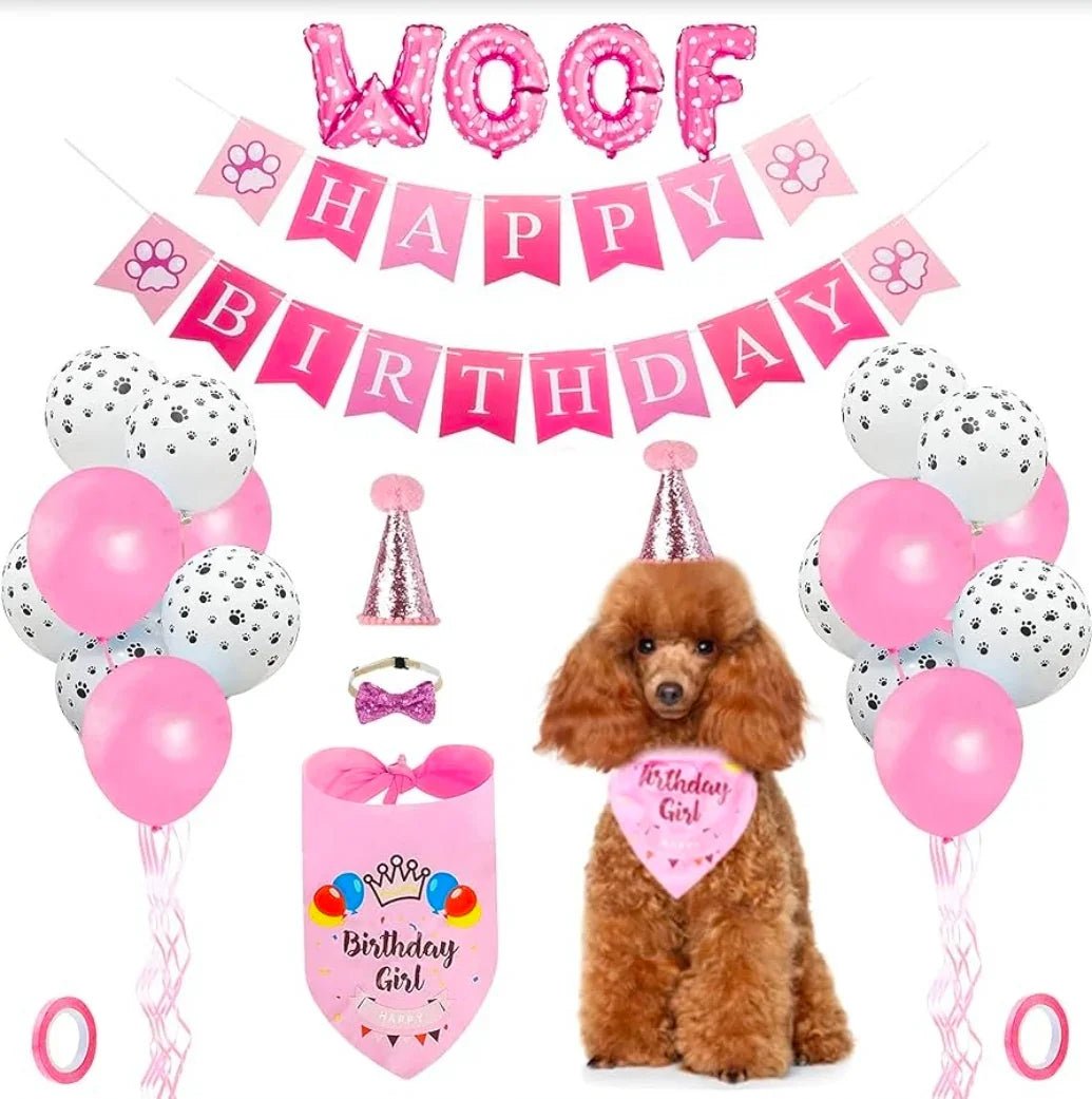 Dog Birthday Party Supplies - Boy/Girl | Luxury Home Accessories | Heulog Glow