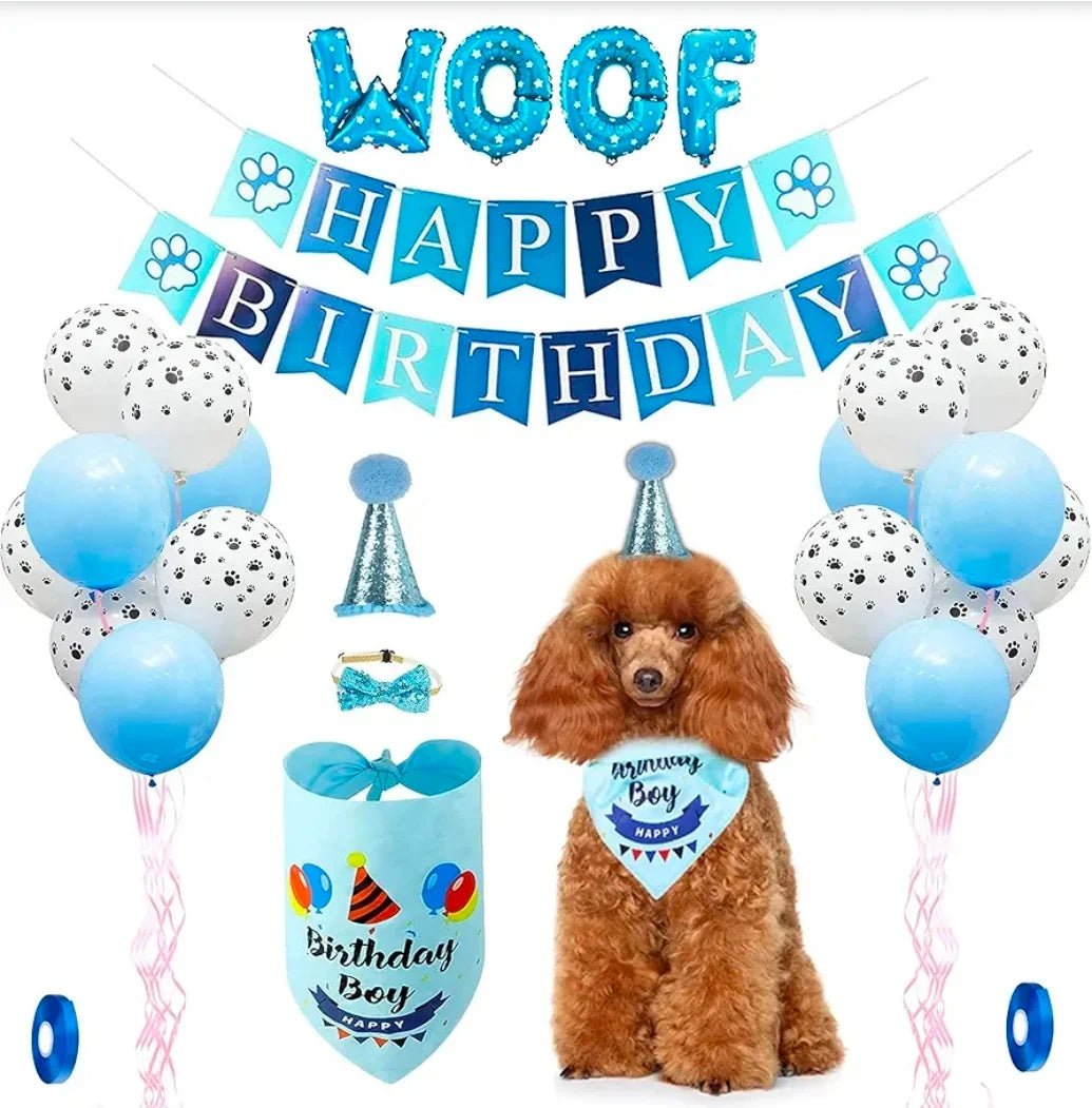 Dog Birthday Party Supplies - Boy/Girl | Luxury Home Accessories | Heulog Glow