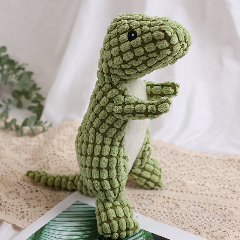 Dog Bite Resistant Plush Sounding Toy Dinosaur | Luxury Home Accessories | Heulog Glow