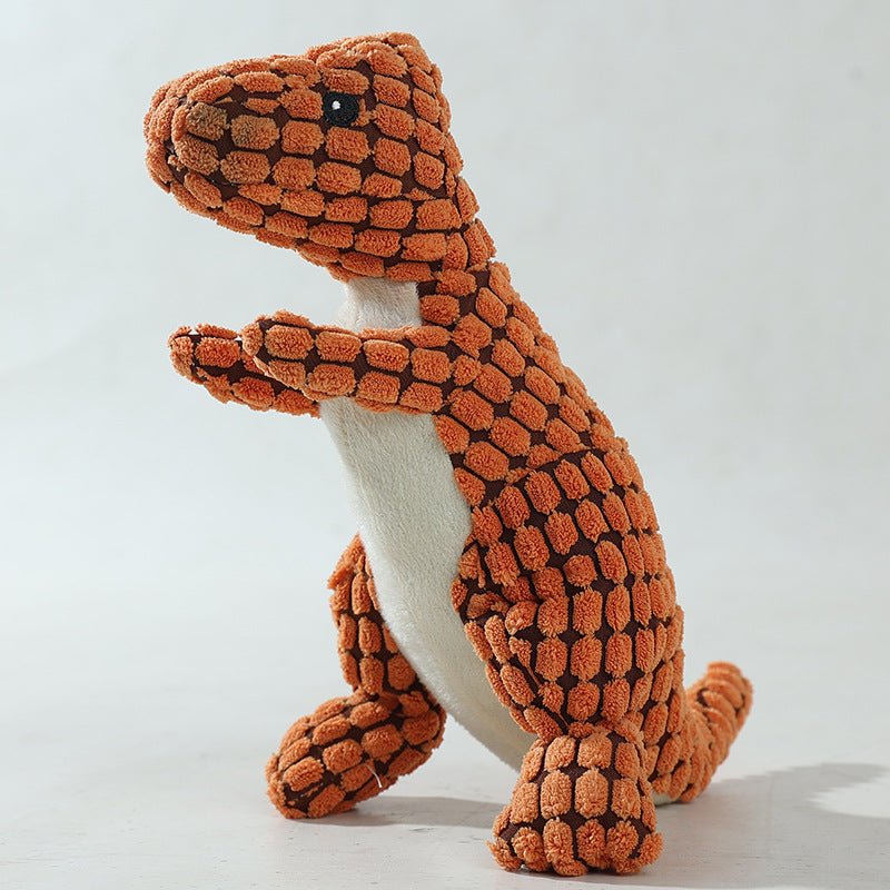 Dog Bite Resistant Plush Sounding Toy Dinosaur | Luxury Home Accessories | Heulog Glow