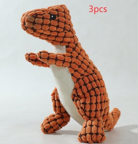 Dog Bite Resistant Plush Sounding Toy Dinosaur | Luxury Home Accessories | Heulog Glow