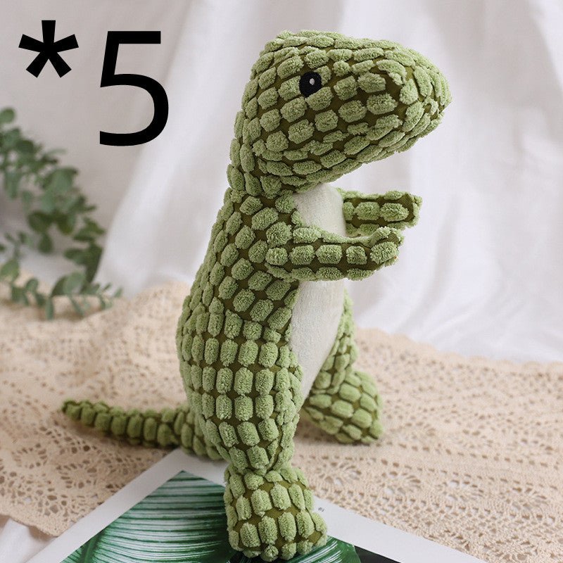 Dog Bite Resistant Plush Sounding Toy Dinosaur | Luxury Home Accessories | Heulog Glow