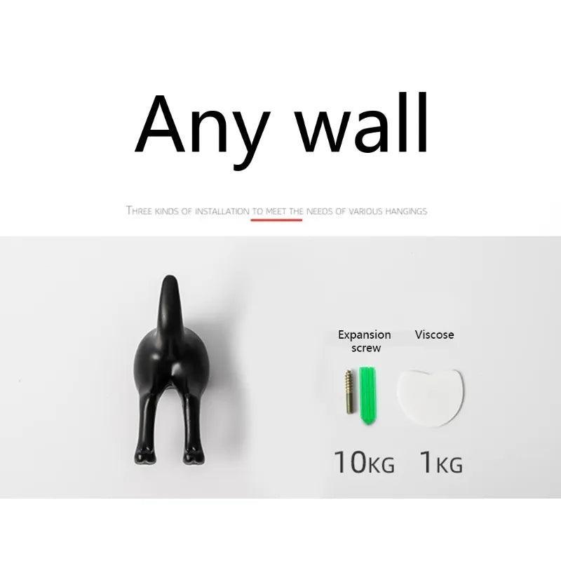 Dog Butt Hook Hanger (Set of 4) | Luxury Home Accessories | Heulog Glow