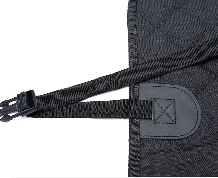 Dog Car Seat Cover View Mesh Pet Carrier Hammock Safety Protector Car Rear Back Seat Mat With Zipper And Pocket For Travel | Luxury Home Accessories | Heulog Glow