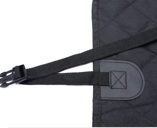 Dog Car Seat Cover View Mesh Pet Carrier Hammock Safety Protector Car Rear Back Seat Mat With Zipper And Pocket For Travel | Luxury Home Accessories | Heulog Glow