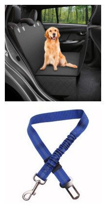 Dog Car Seat Cover View Mesh Pet Carrier Hammock Safety Protector Car Rear Back Seat Mat With Zipper And Pocket For Travel | Luxury Home Accessories | Heulog Glow