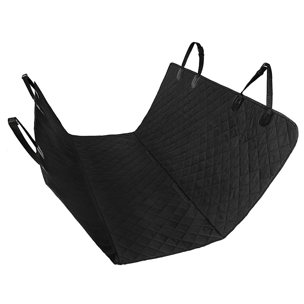 Dog Car Seat Cover View Mesh Pet Carrier Hammock Safety Protector Car Rear Back Seat Mat With Zipper And Pocket For Travel | Luxury Home Accessories | Heulog Glow