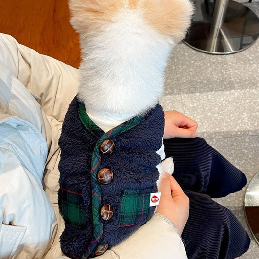 Dog Christmas Two Leg Vest Sweater Coat Scarf | Luxury Home Accessories | Heulog Glow