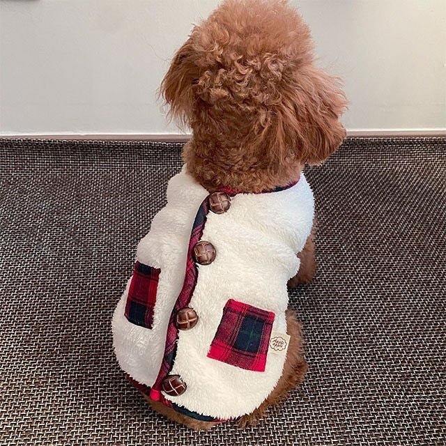 Dog Christmas Two Leg Vest Sweater Coat Scarf | Luxury Home Accessories | Heulog Glow