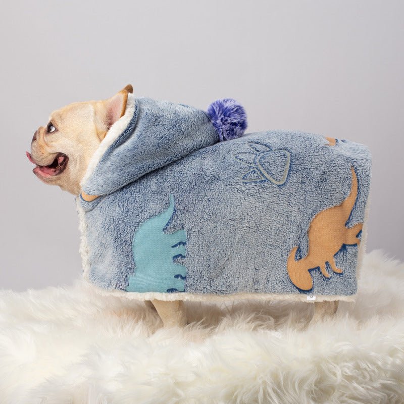 Dog Cloak Nightgown Warm Autumn And Winter Duvet Luminous Cloak Pet Clothes | Luxury Home Accessories | Heulog Glow