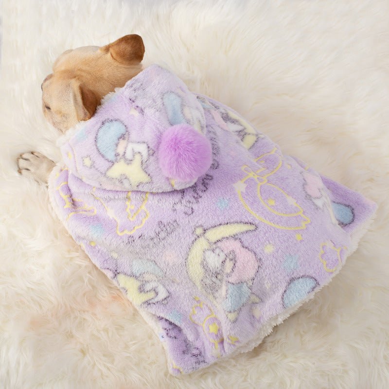 Dog Cloak Nightgown Warm Autumn And Winter Duvet Luminous Cloak Pet Clothes | Luxury Home Accessories | Heulog Glow