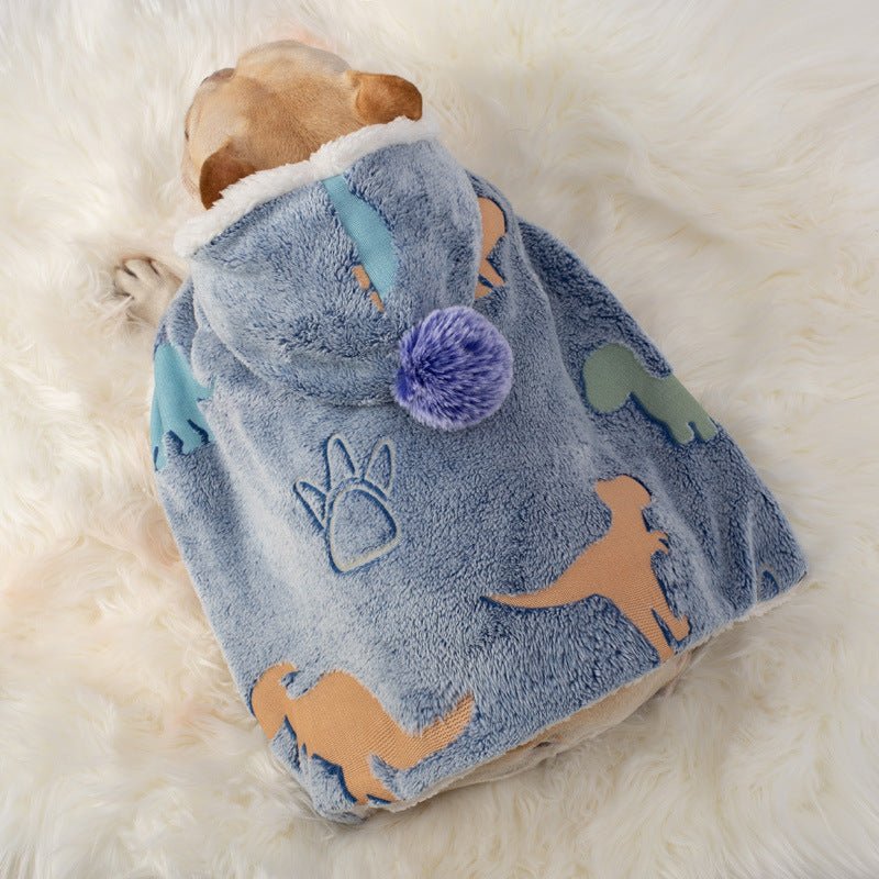 Dog Cloak Nightgown Warm Autumn And Winter Duvet Luminous Cloak Pet Clothes | Luxury Home Accessories | Heulog Glow