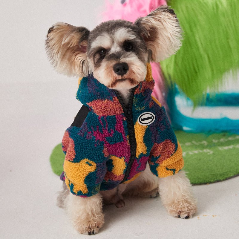 Dog Clothes Autumn And Winter Clothes Pet Small And Medium-sized Dogs Thick Camouflage | Luxury Home Accessories | Heulog Glow