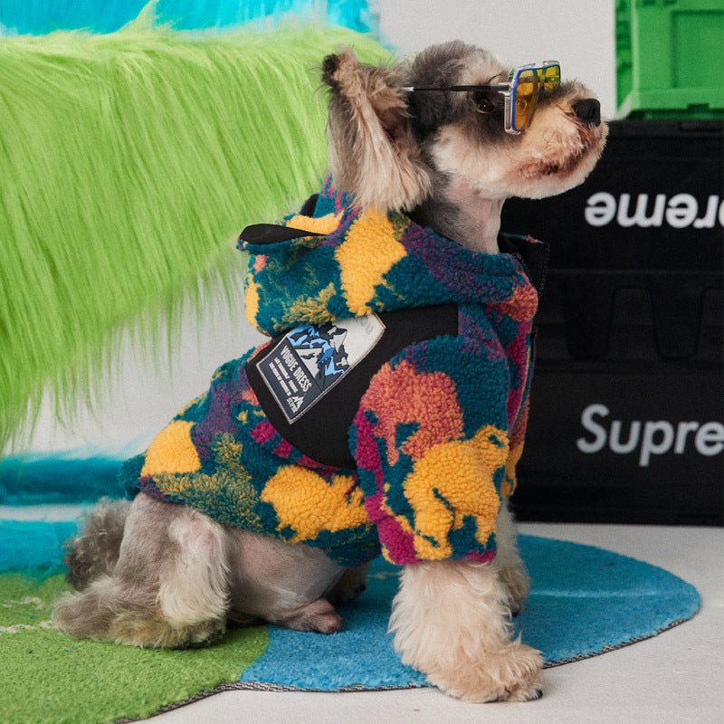 Dog Clothes Autumn And Winter Clothes Pet Small And Medium-sized Dogs Thick Camouflage | Luxury Home Accessories | Heulog Glow