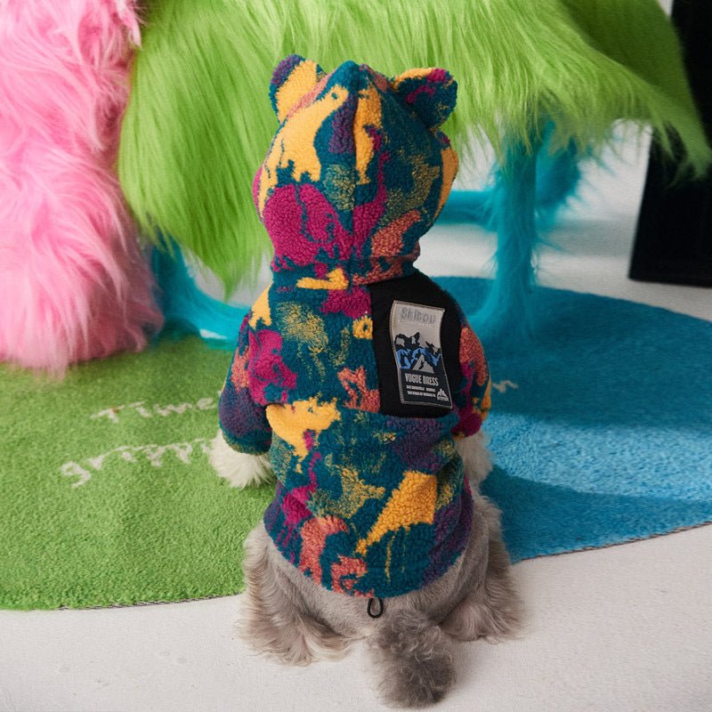 Dog Clothes Autumn And Winter Clothes Pet Small And Medium-sized Dogs Thick Camouflage | Luxury Home Accessories | Heulog Glow