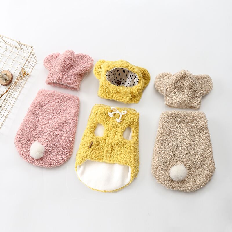 Dog Clothes Cubs Split Two-legged Teddy Dog Pet | Luxury Home Accessories | Heulog Glow
