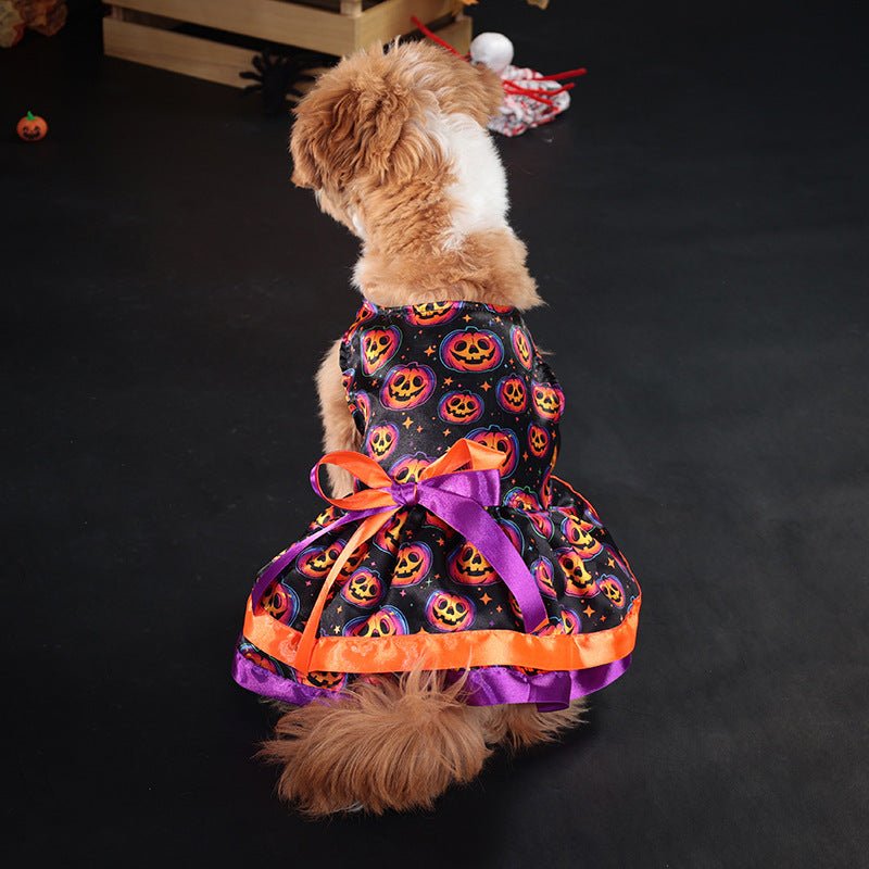 Dog Clothes Halloween Cute Double-layer Pet Skirt | Luxury Home Accessories | Heulog Glow