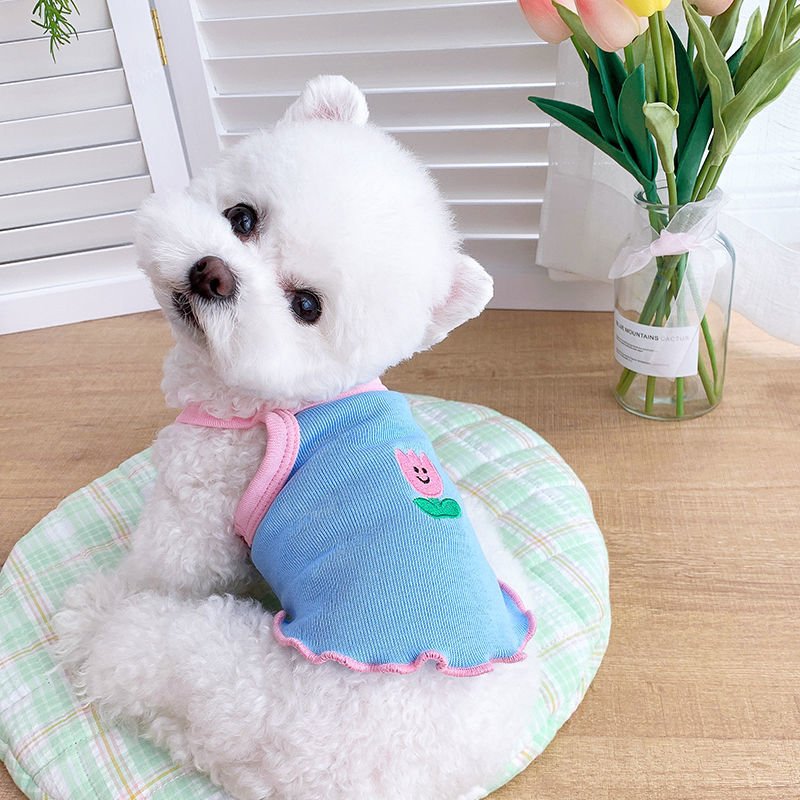 Dog Clothes Summer Thin Summer Clothes Pet Small Dog | Luxury Home Accessories | Heulog Glow