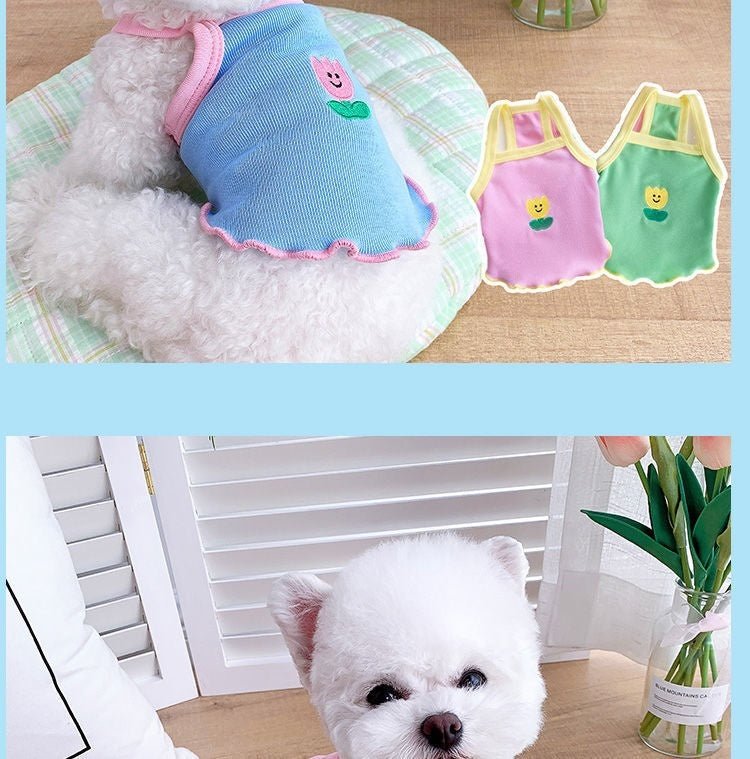 Dog Clothes Summer Thin Summer Clothes Pet Small Dog | Luxury Home Accessories | Heulog Glow
