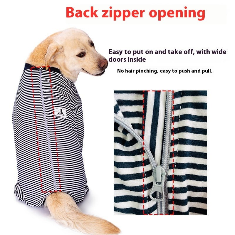 Dog Clothes Thin Four-legged Golden Retriever Labrador | Luxury Home Accessories | Heulog Glow