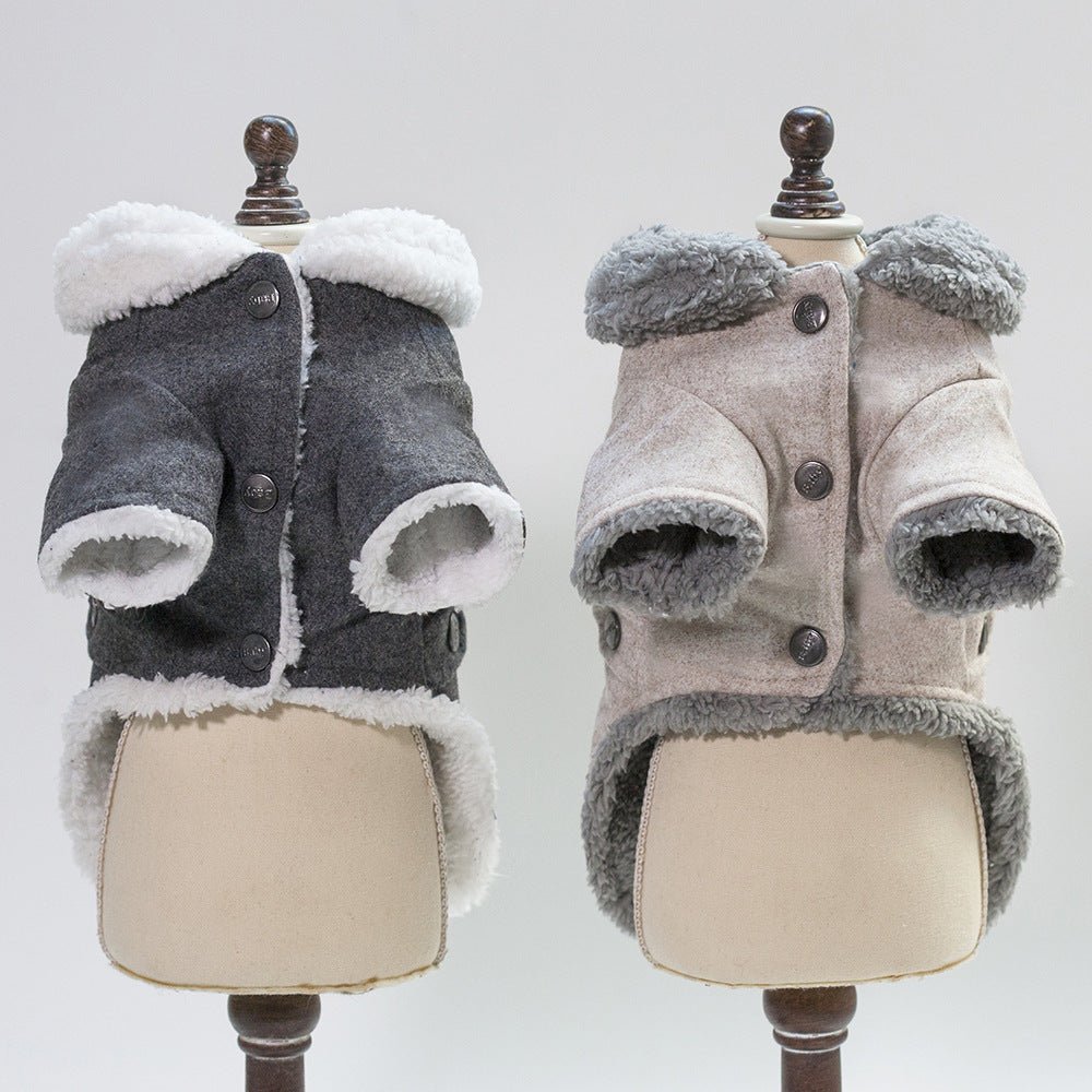 Dog Clothes Winter Pet Dog French Bulldog Jacket Thick Warm Dog Coat | Luxury Home Accessories | Heulog Glow