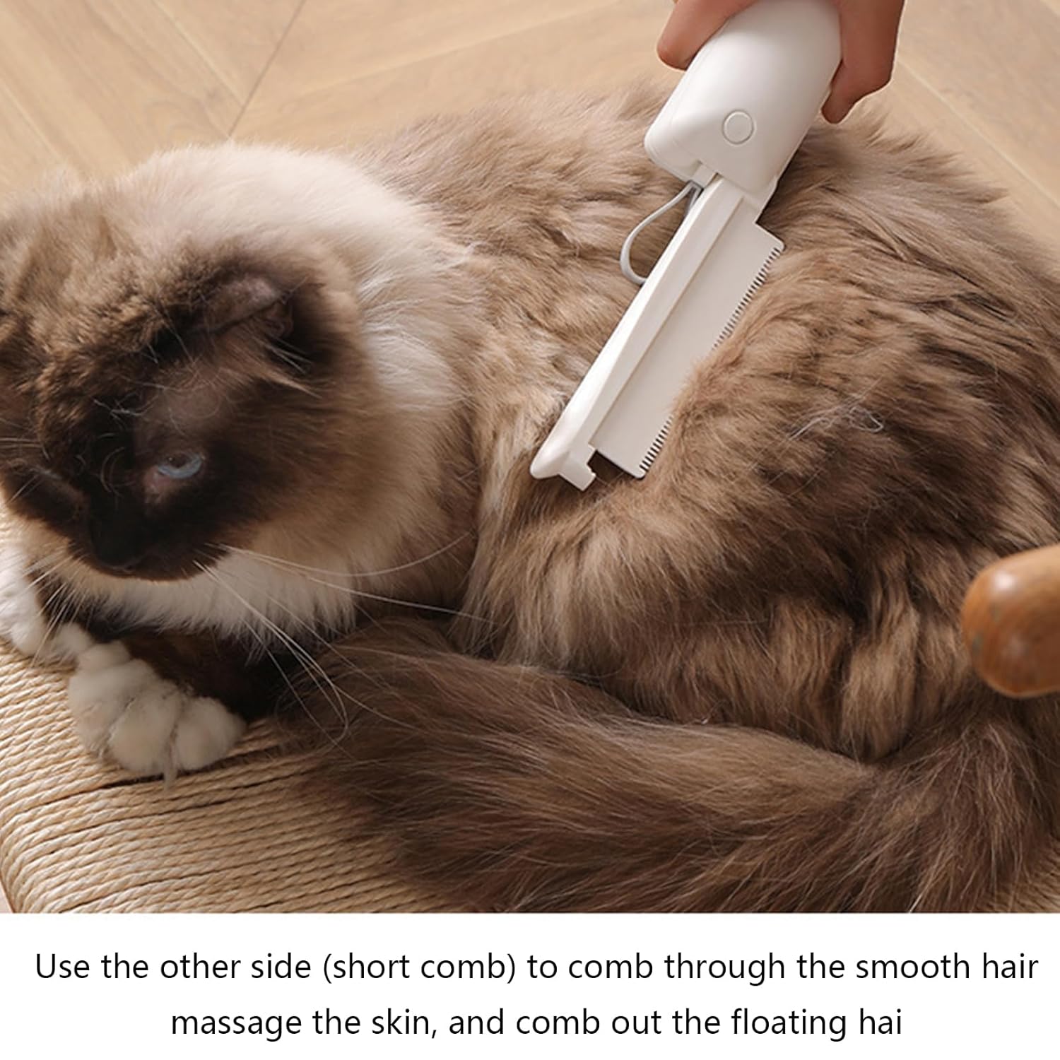 Dog Combs For Cat Comb With Rounded And Smooth Ends Teeth Professional Grooming Tool Lint Brush For Clothes | Luxury Home Accessories | Heulog Glow