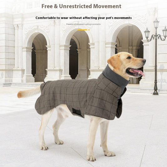 Dog Cotton Clothing British Style Dog Suit Vest Cold-proof Warm Dog Clothes Dog Cloak | Luxury Home Accessories | Heulog Glow
