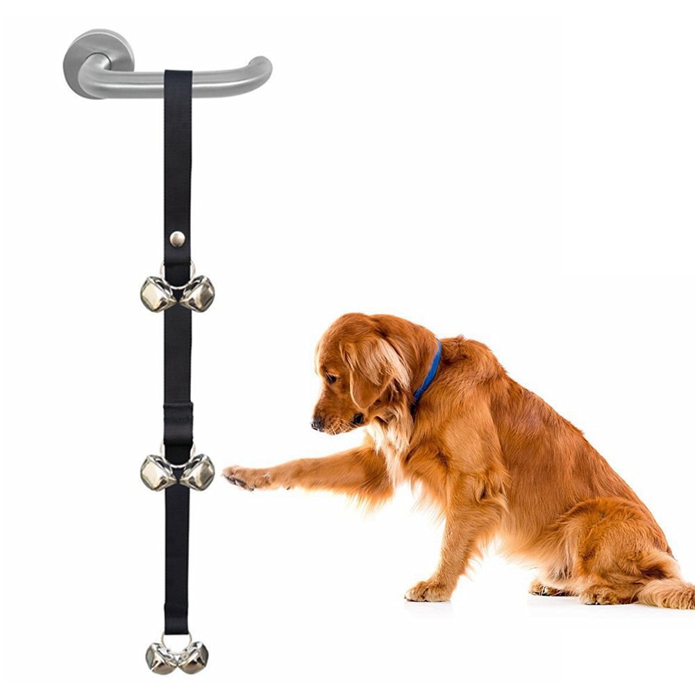 Dog Doorbell Premium Training Potty Premium Dog Bell Adjustable Doorbell Dog Bell Potty For Easy Training Of Your Puppy 7 Extra Large Louder 1.4 Doorbells | Luxury Home Accessories | Heulog Glow