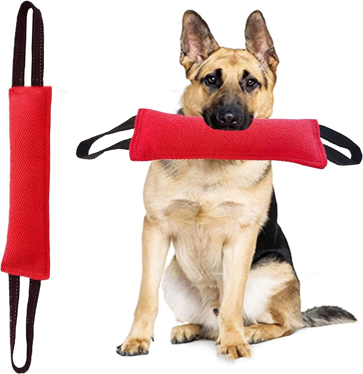 Dog Drag Toy Dog Jute Bite Pillow Durable Training Equipment | Luxury Home Accessories | Heulog Glow