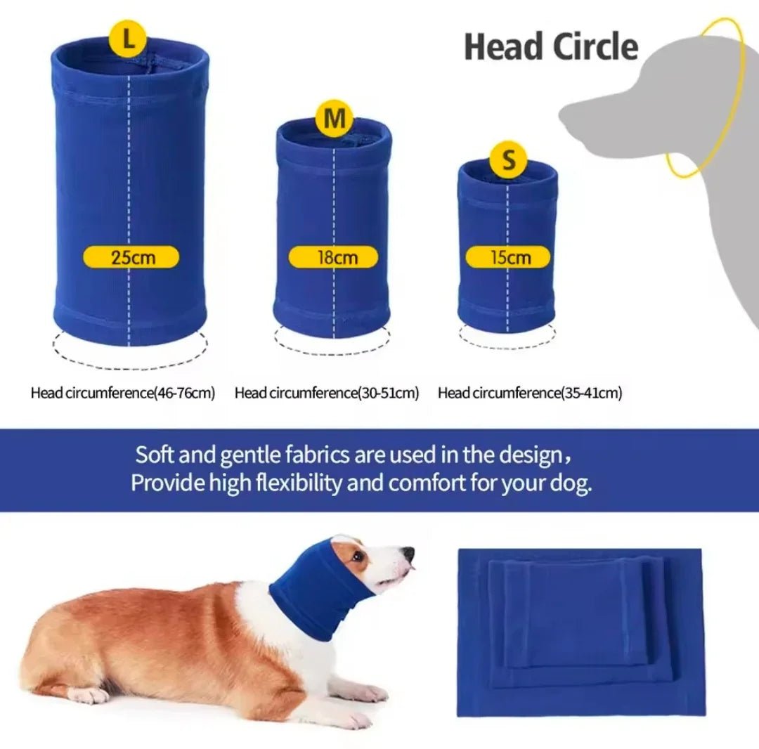 Dog Earmuff Headband Anti-Anxiety | Luxury Home Accessories | Heulog Glow