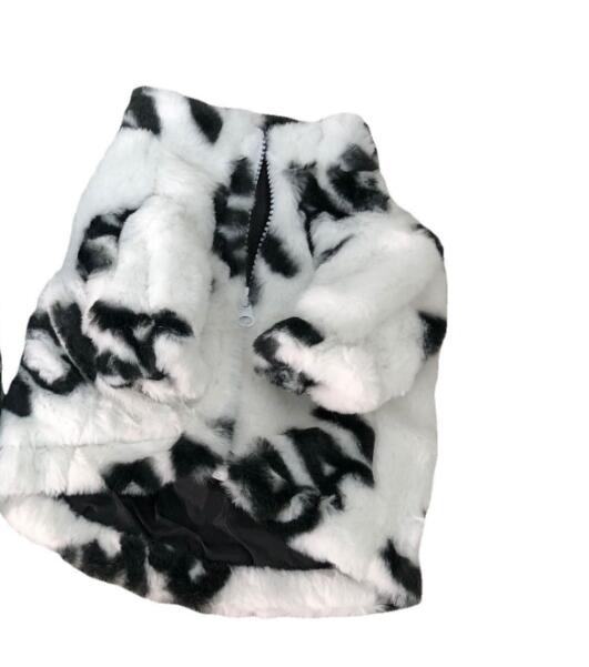 Dog Fur Coat Thickened Pet Fashion Brand Clothing | Luxury Home Accessories | Heulog Glow
