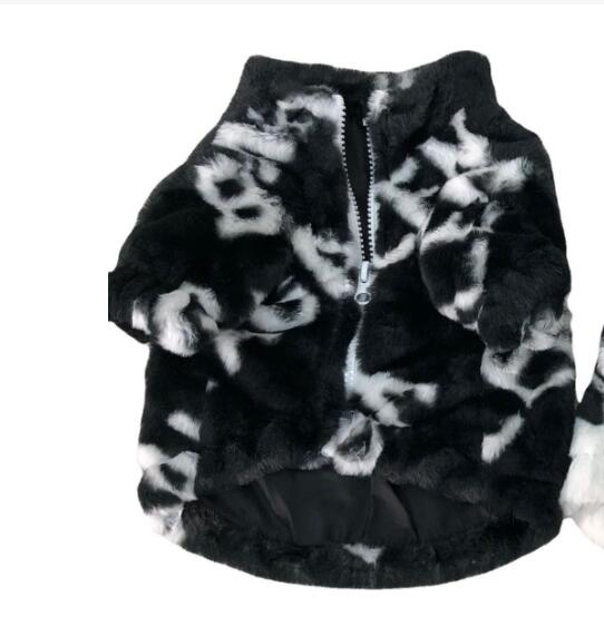 Dog Fur Coat Thickened Pet Fashion Brand Clothing | Luxury Home Accessories | Heulog Glow