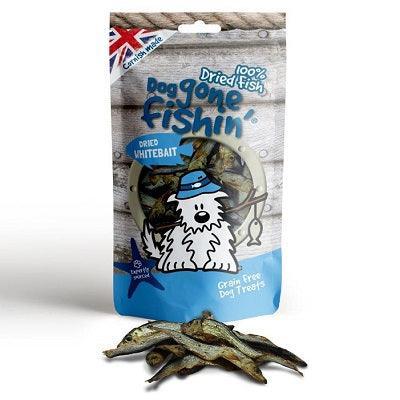 Dog Gone Fishin' Dried Whitebait | Luxury Home Accessories | Heulog Glow