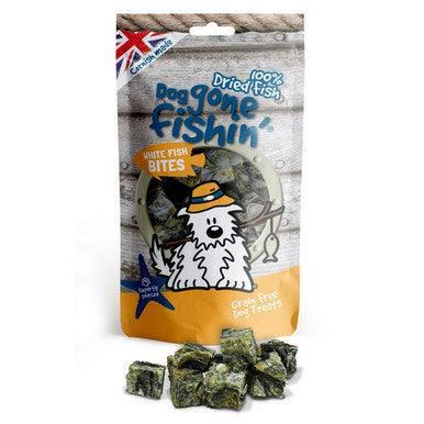Dog Gone Fishin White Fish Bites | Luxury Home Accessories | Heulog Glow