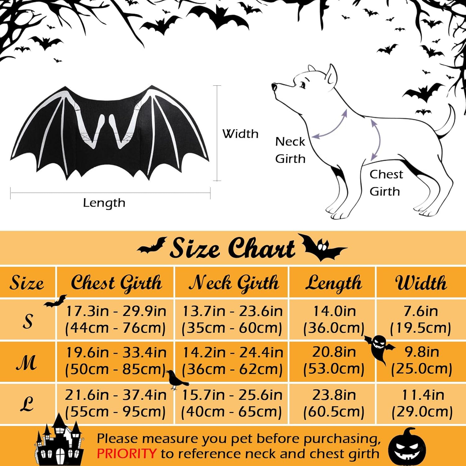 Dog Halloween Costumes Dog Bat Costume Cool Luminous Skeleton Bone Bat Wings Pets Cosplay Costumes Dress Up Apparel For Small Medium Large Cats And Dogs | Luxury Home Accessories | Heulog Glow