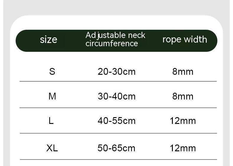 Dog Hand Holding Rope Anti Breaking Loose Collar | Luxury Home Accessories | Heulog Glow