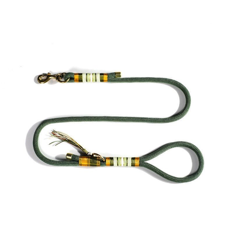 Dog Hand Holding Rope Anti Breaking Loose Collar | Luxury Home Accessories | Heulog Glow