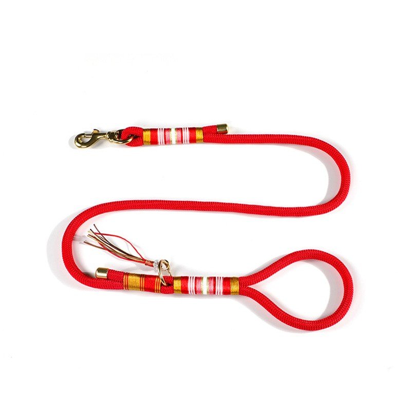 Dog Hand Holding Rope Anti Breaking Loose Collar | Luxury Home Accessories | Heulog Glow