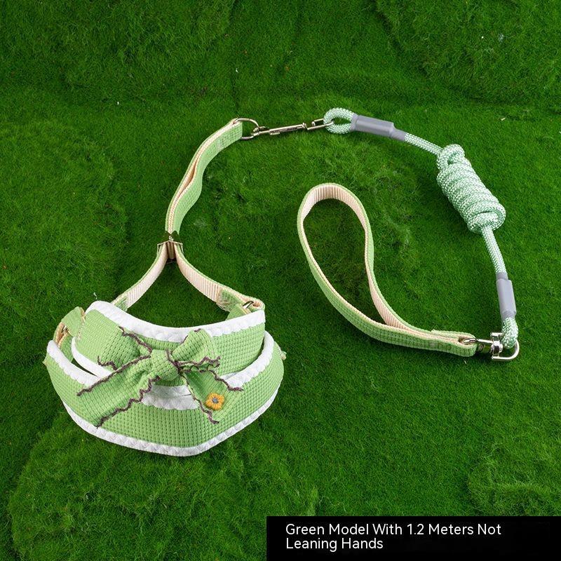 Dog Hand Holding Rope Vest Chest And Back | Luxury Home Accessories | Heulog Glow