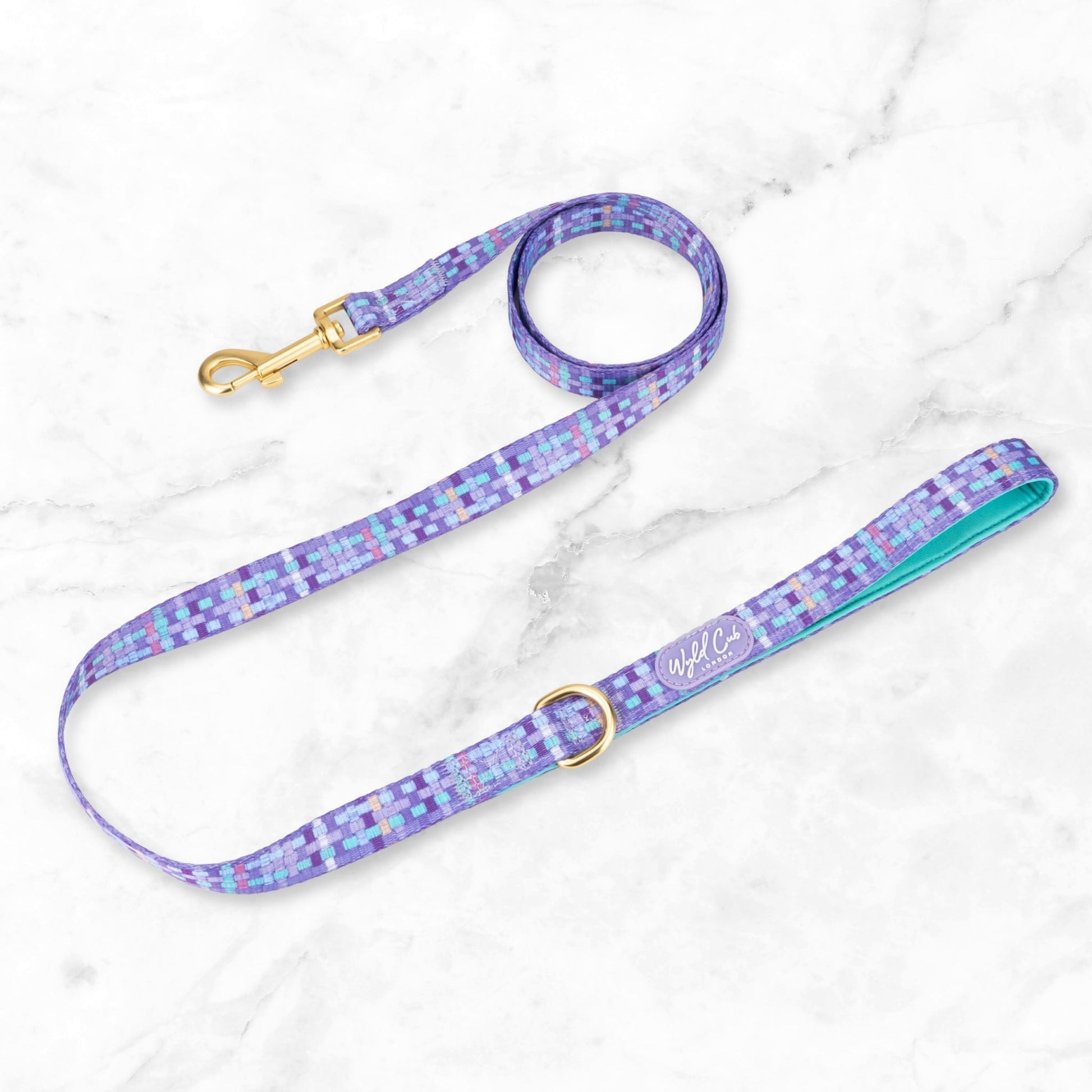 Dog Lead: Belgravia Sugarplum | Luxury Home Accessories | Heulog Glow