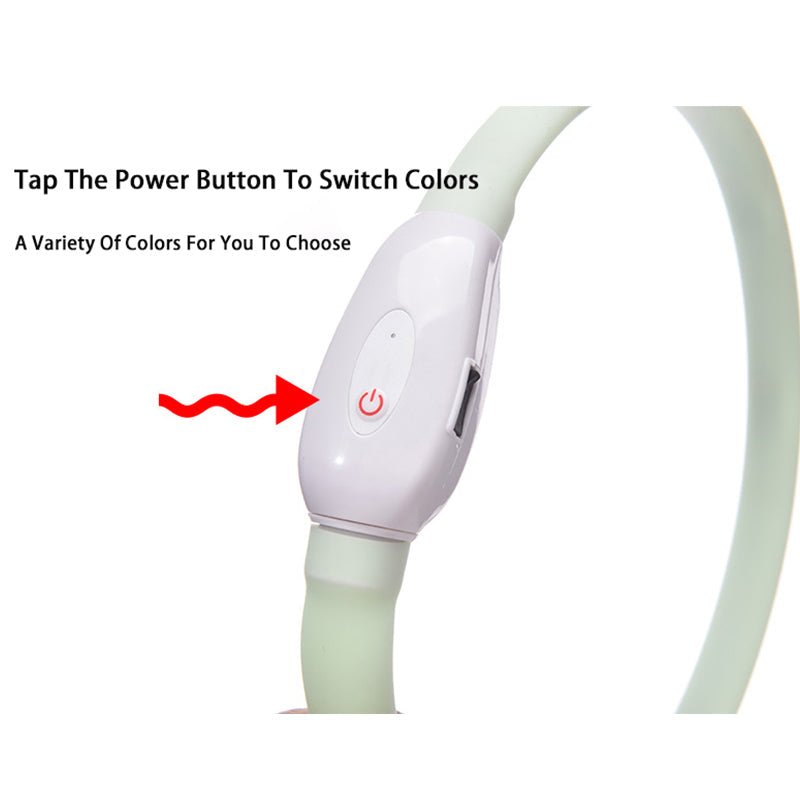 Dog Pet Luminous Led Collar Usb Rechargeable Silicone Collar Luminous Dog Leash Pet Supplies | Luxury Home Accessories | Heulog Glow
