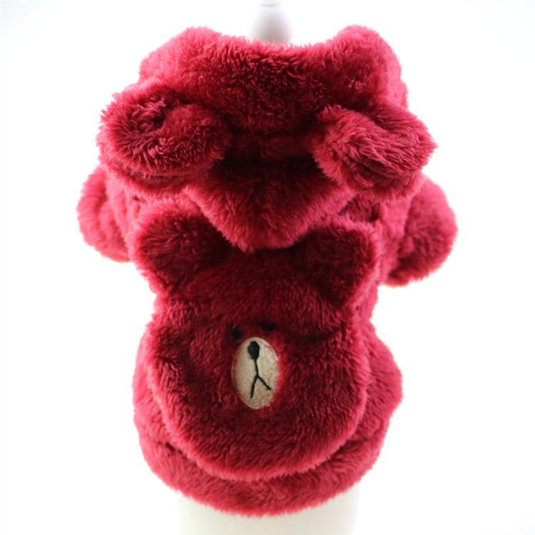 Dog Plush Embroidered Two-legged Plush Sweater | Luxury Home Accessories | Heulog Glow
