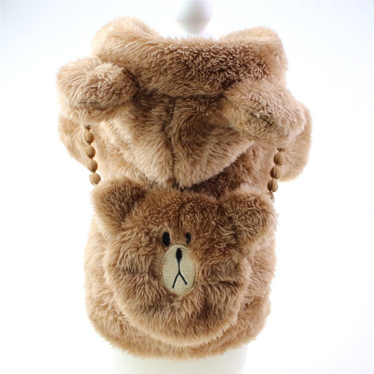 Dog Plush Embroidered Two-legged Plush Sweater | Luxury Home Accessories | Heulog Glow