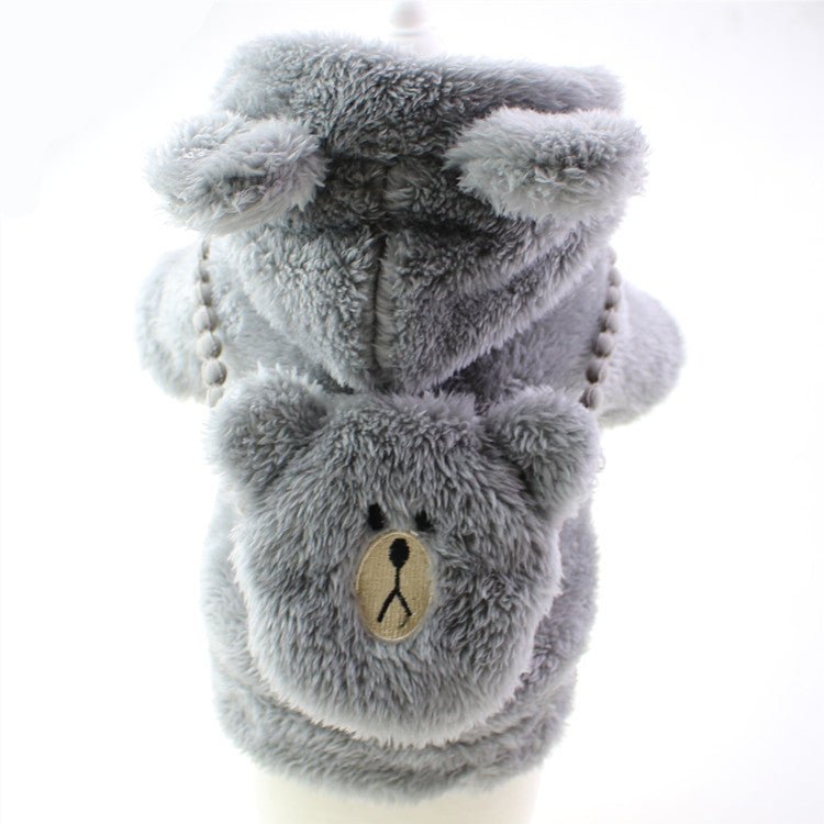 Dog Plush Embroidered Two-legged Plush Sweater | Luxury Home Accessories | Heulog Glow